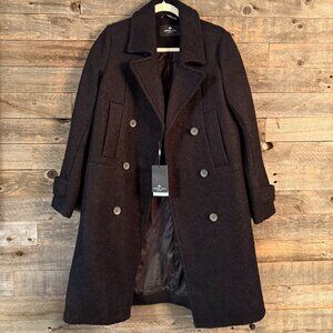 Andrew Marc Regine Boucle Wool Blend Coat NWT Size S